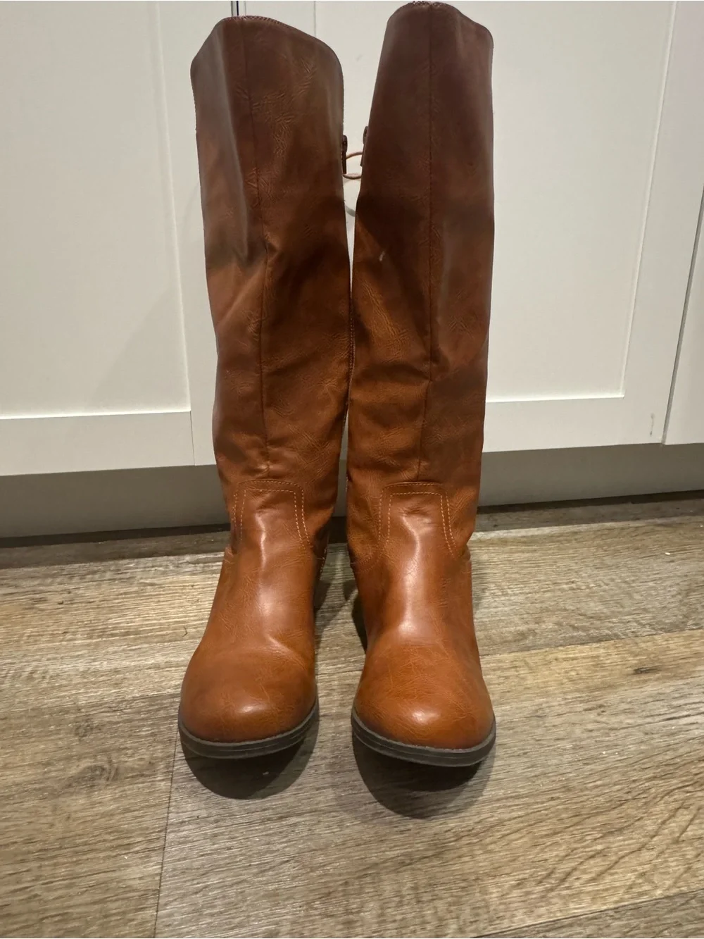 Women's Over-the-Knee Riding Boots in Chestnut